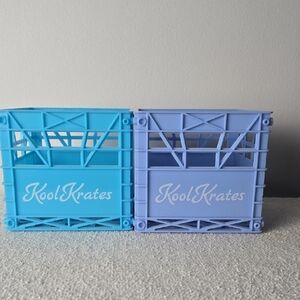 Vintage KOOL KRATES Stackable CD Storage - Set of 2